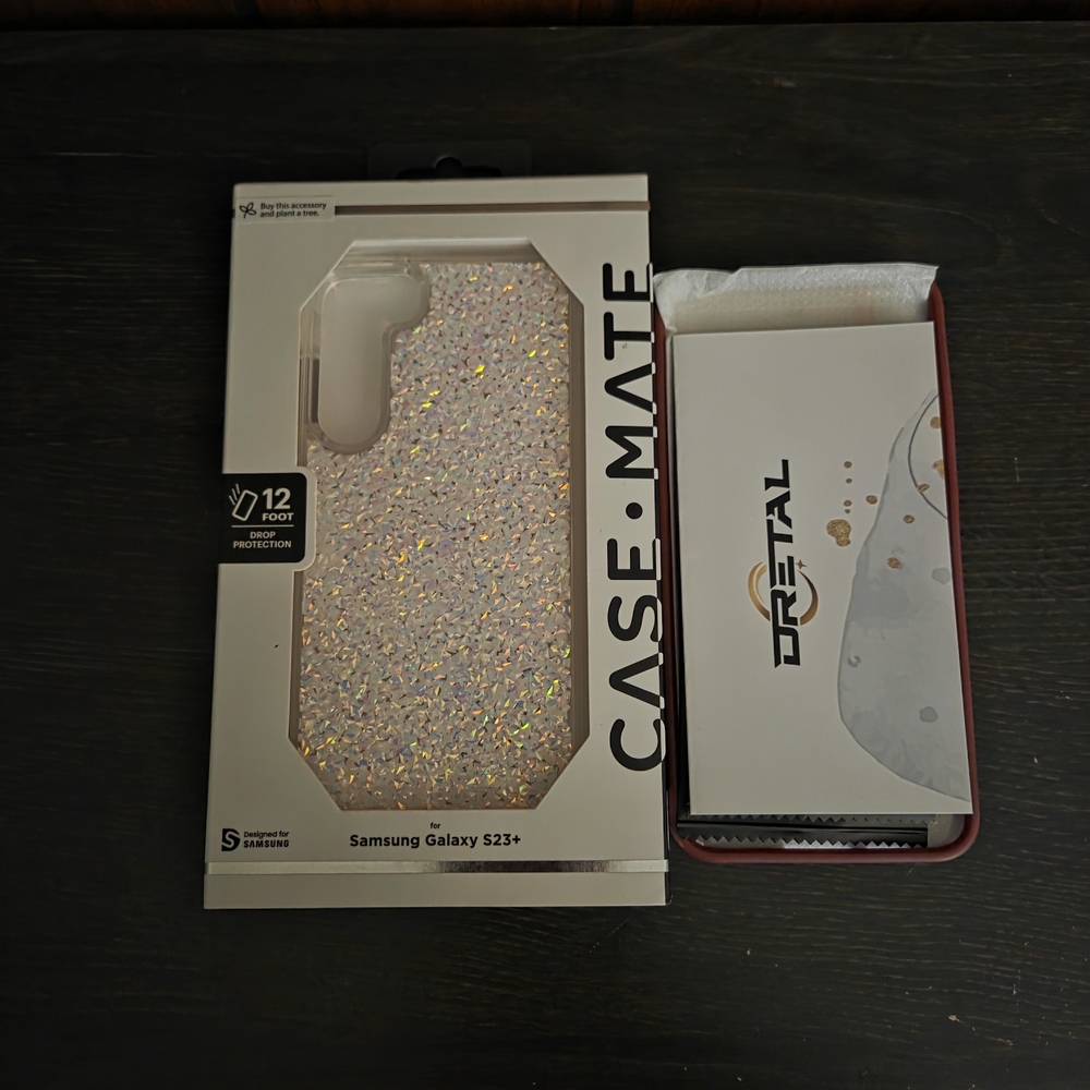 Case-Mate Glitter Case for Samsung Galaxy S23+ - Silver